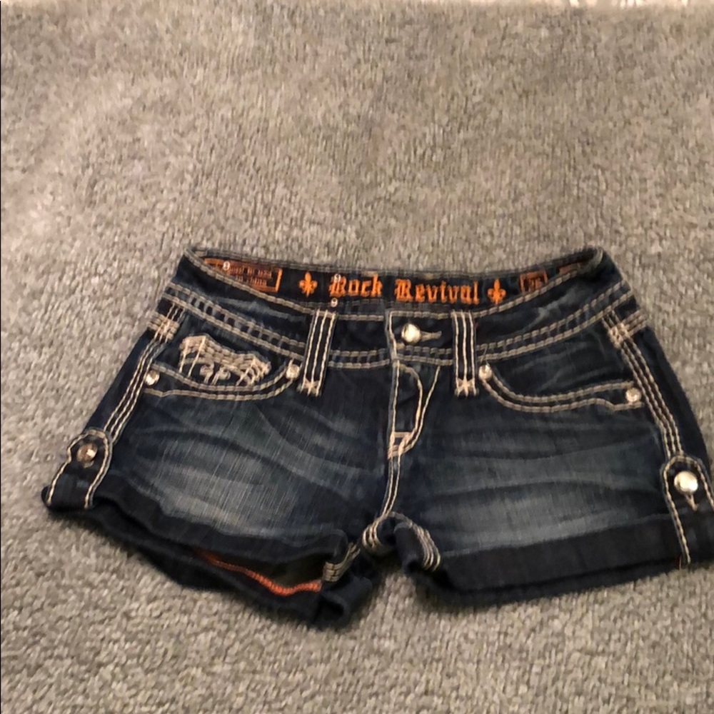 Rock revival shorts.